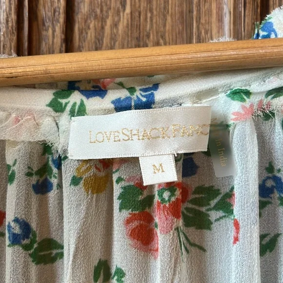 LOVESHACKFANCY Popover Dress in Floral Confetti - Picture 13 of 16